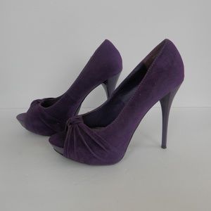 Anne Michelle Dynamite Peep Toe Platforms